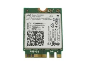 HP Stream 11 Pro G4 EE G2 OEM Laptop WiFi Wireless Card 793840-001 - 7265NGW 151 - Picture 1 of 1