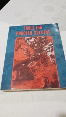 TOOLS FOR PROBLEM SOLVING WORKBOOK Paperback - GOOD - Image 1 of 3