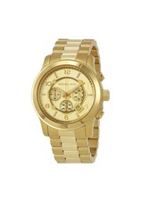 Michael Kors Gold Plated Case Men 