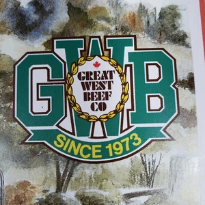 Brochure Great West Beef Co Steak House London ON Tourist Heritage Railway 1996 - Picture 1 of 6