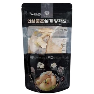 [GAGOPA] Koreanischer Hühnereintopf Chieken Suppe Samgyetang Ginseng Kräuter Set (90g x4) - Bild 1 von 8