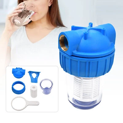 5 Zoll Wasserfilter Vorfilter Garten Pumpe Filter Kreiselpumpe Hauswasserwerk 1" - Bild 1 von 4