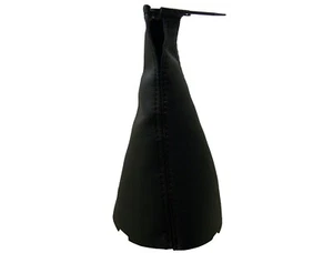 Schwarze Naht passend für Peugeot Partner I (1996-2007) Schaltsack 100% Leder - Bild 1 von 1