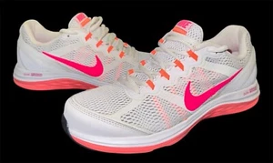 Women's Nike Dual Fusion Run 3 Running Shoes653594-100 White/Hyper Pink Size 8.5 - Picture 1 of 7