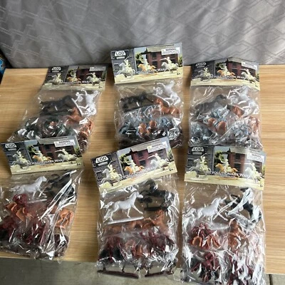 1:32 American Revolution Cavalry Plastic Toy Soldier 8 Packs Horse LOD Blue New - Image 1 of 4