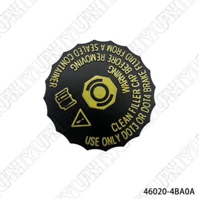 1x Brake Fluid Cap 46020-4BA0A For Rogue Sport 17-21﻿ Nissan Qashqai J11 X-TRAIL - image 1 of 4