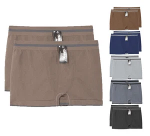 Men's Multicolor Comfort Stretch Boxer Brief Breathable Underwear Pack Of 12 - Picture 1 of 2
