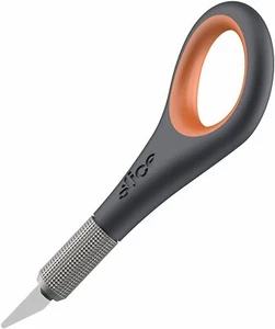 Cuchillo de cerámica de precisión en rodajas, mango de anillo único con agarre para dedos - Imagen 1 de 8