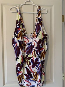 SONNET SHORES SWIM TOP SIZE 20W - Picture 1 of 8