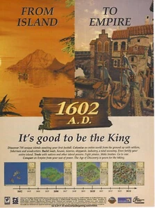1602 A.D. Print Ad/Poster Art PC Big Box (A) - Picture 1 of 2
