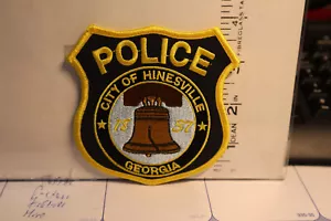 police patch HINESVILLE POLICE GEORGIA - Bild 1 von 1
