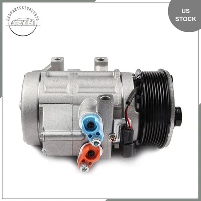 Compresor y embrague de aire acondicionado para Ford F-250/F-350/F-450 Super Duty 2011-2016 6,7 L Foto 1 de 4