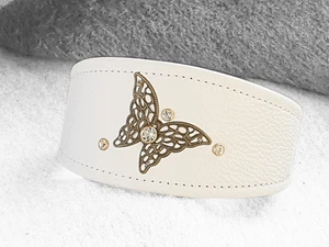 Windhundhalsband italienisches Windspiel Whippet  italian greyhound Iggy collar - Bild 1 von 3