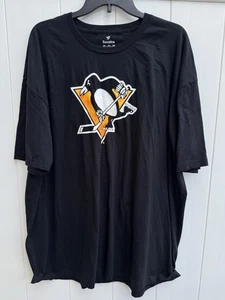 Pittsburgh Penguins Herren 3XL Kurzarm T-Shirt schwarz - Bild 1 von 4