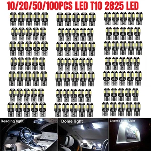 10/20/50/100x LED T10 194 168 W5W Blanco Domo Licencias Marcador Bombilla Lateral 6000K - Imagen 1 de 16