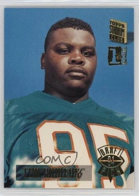 1994 Topps Stadium Club 1st Day Issue Tim Bowens #507 Rookie RC - Image 1 of 2
