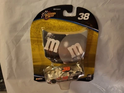 M&M - Winners Circle 1/64 Scale Elliot Sadler #38 BLACK & WHITE Car - Image 1 of 2