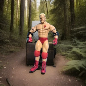 WWE Jon Heidenreich Jakks Pacific Wrestling Figur 2003 WWF Ruthless Aggression - Bild 1 von 2