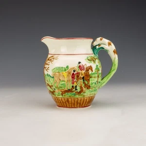 Wedgwood Pottery - Dye Ken John Peel - Fox Hunting Theme Relief Moulded Jug - Picture 1 of 5