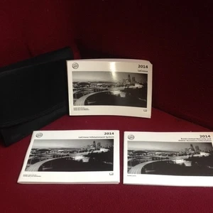 2014 Buick Lacrosse Owners Manual set with Navigation guide and case - Picture 1 of 2