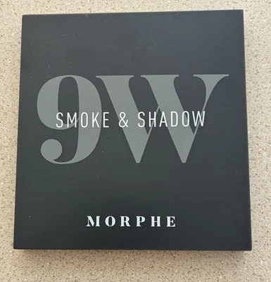 Morphe 9W Smoke & Shadow Artistry 9 Shimmer Matte Eyeshadow Palette NEW - Image 1 of 3