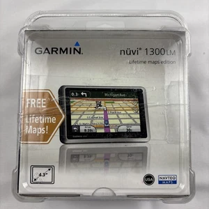 Garmin nüvi 1300LM 4.3-Inch Portable GPS Navi Lifetime Maps - Picture 1 of 5