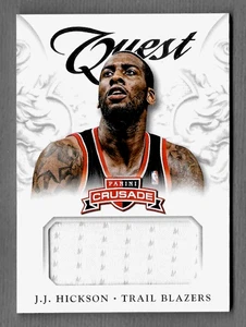 J.J. HICKSON 2012-13 CRUSADE BASKETBALL RELIC INSERT CARD #84 TRAIL BLAZERS - Bild 1 von 2