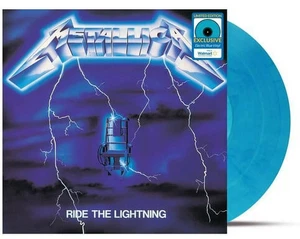 MATALLICA RIDE THE LIGHTENING ELECTRIC BLUE COLOR VINYL RARE NEW LIMITED EDITION - Imagen 1 de 2