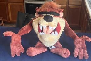 Six Flags Looney Toons Tasmanischer Teufel 12 Zoll Vintage Plüsch 🎆 - Bild 1 von 5
