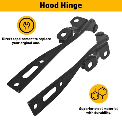 FOR HONDA ACCORD 2013 2014 2015 2016 2017 HOOD HINGE RIGHT & LEFT PAIR HO1236134 Foto 1 de 4