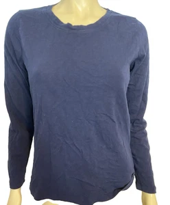 J. Crew Navy Girlfriend Langarm T-Shirt Größe M - Bild 1 von 4