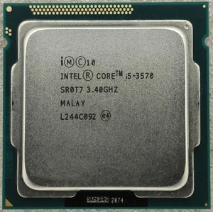 Intel Core i5-3570 @ 3.40GHz QuadCore LGA1155 Socket SR0T7 processor CPU Tested - Picture 1 of 2
