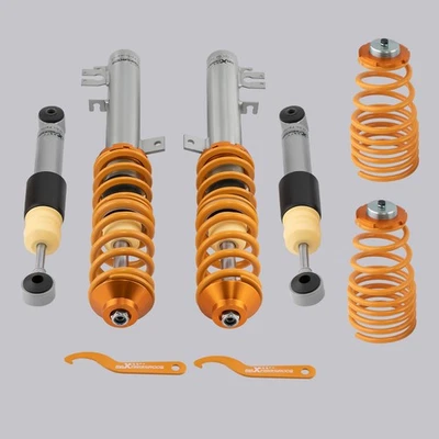 Combinés filetés for Fiat 500 Ford Ka Mk2 Réglable Suspension Coilovers Shock - Immagine 1 di 4