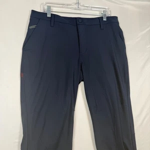 Rhone Commuter Hose Herren 34 Navy Polyester Performance Stretch Travel - Bild 1 von 14