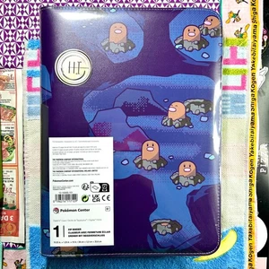 Pokémon TCG Diglett's Cave Zip Binder Pokemon Center Exclusive Sealed New - Picture 1 of 2