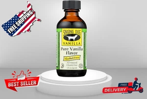 Singing Dog Pure Vanilla Flavor, Alcohol-Free, 2 fl oz (68 characters) - Picture 1 of 7