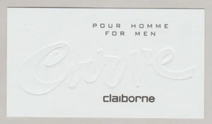 Carte publicitaire - advertising card - Curve de Liz Claiborne - Imagen 1 de 1