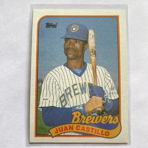 1989 Topps #538 Juan Castillo Brewers - Picture 1 of 2