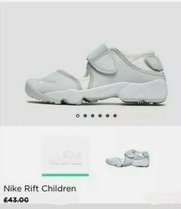 nike rift junior size 3