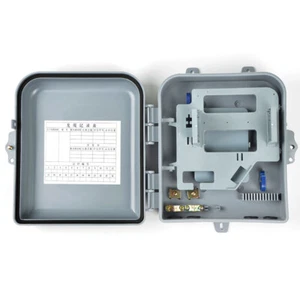 FTTH 16 Cores 1*16 Mini Blockless PLC Splitter Fiber Optic Terminal Box FTTH Box - Picture 1 of 9