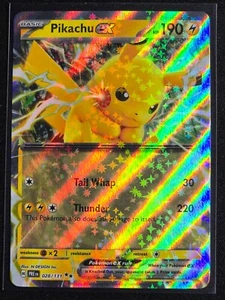 Pikachu ex 028/131 (Double Rare) Prismatic Evolutions Near Mint - Picture 1 of 1