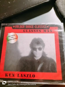 RAR MAXI CD. KEN LASZLO. GLASSES MAN . 4 TRACKS. SEALED. MINT. ITALO DISCO - Foto 1 di 2