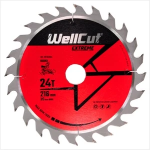 WellCut Kreissägeblatt WC-M2163024 TCT 216 x 2,4 x 30 mm 24 Zähne - Bild 1 von 4