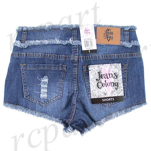 New Jeans Colony Girls Junior Blue Jeans Shorts Summer Casual 1 3 5 7 9 11 13 - Picture 1 of 2