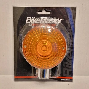 BikeMaster Chrome Rear Turn Signal Orange Lens 26-1106 1975-78 Gold Wing 25-1106 - Bild 1 von 1