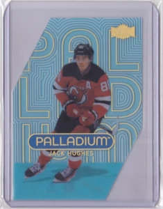 2023-24 METAL UNIVERSE PALLADIUM SPECTRUM PARALLEL 7/25 JACK HUGHES #P-24 DEVILS - Picture 1 of 2