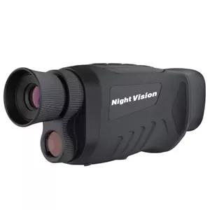 Digital Night Vision Monocular 8X Zoom 850nm Infrared Scope Camera Video (Black) - Picture 1 of 14