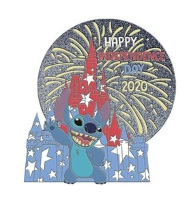 Disney Pin Stitch Happy Independence Day 2020 Limited Edition 4000 - Picture 1 of 2