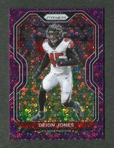 Deion Jones Rookie 2023 Panini PRIZM PURPLE DISCO NFL Card #230 NrMt/MT #d 14/35 - Picture 1 of 2