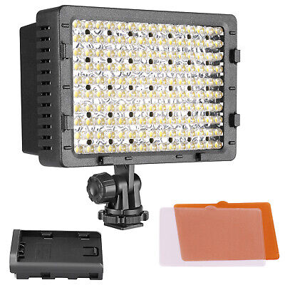Neewer 160 LED CN-160 Dimmable Ultra High Power Panel Digital Camera Video Light • 29.99£